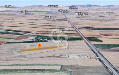 EMİRDAĞ ÜMRANİYE'DE 20.459 m² SATILIK TARLA