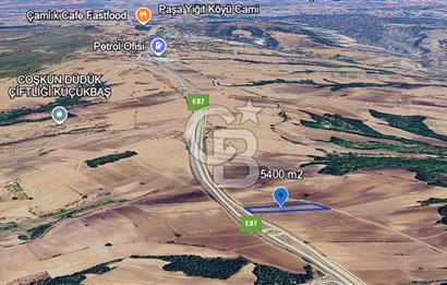 SATILIK EDİRNE KEŞAN'DA 5400M² OTOYOLA CEPHELİ YATIRIMLIK ARSA