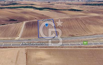 SATILIK EDİRNE KEŞAN'DA 5400M² OTOYOLA CEPHELİ YATIRIMLIK ARSA