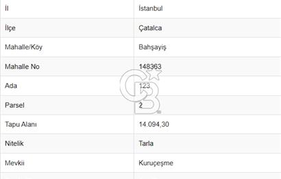 SATILIK PROJE BÖLGESİ BAHŞAYİŞ'DE CADDE CEPHELİ FIRSAT ARSA