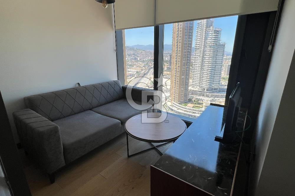 Mahall Bomonti Full Eşyalı Deniz Manzaralı Kiralık 1+0 Daire
