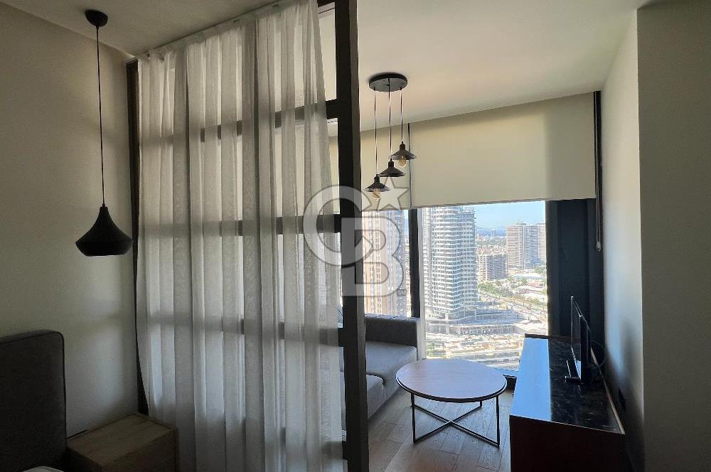Mahall Bomonti Full Eşyalı Deniz Manzaralı Kiralık 1+0 Daire