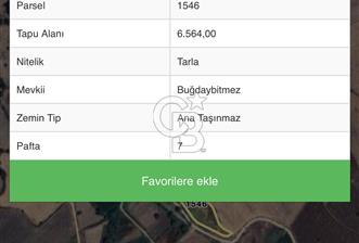 Çanakkale Çan bahadırlı köyünde satılık 6.564m2 arazi 