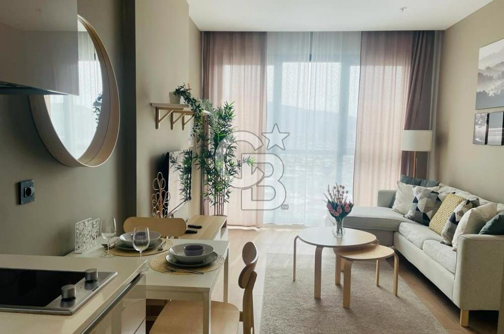 BORNOVA VARYANT TOWER 'da EŞYALI KİRALIK 1+1 DAİRE