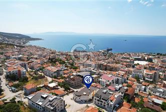 İZMİR DİKİLİ'DE cam balkon ve deniz manzaralı 3+1 dubleks daire
