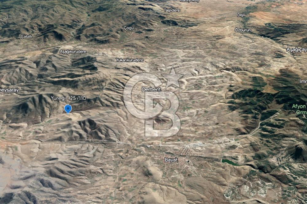EMİRDAĞ YÜREĞİL'DE 4140 m² SATILIK ARSA