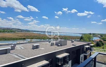 Gölbaşı'nda Mogan Gölüne Sıfır Eşyalı 1+1 Kiralık Daire