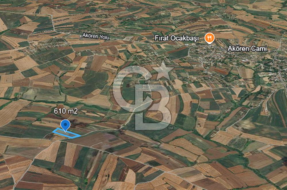 SATILIK SİLİVRİ AKÖREN'DE 610 M² ÇAPLI MUVAFAKATNAMELİ ARSA