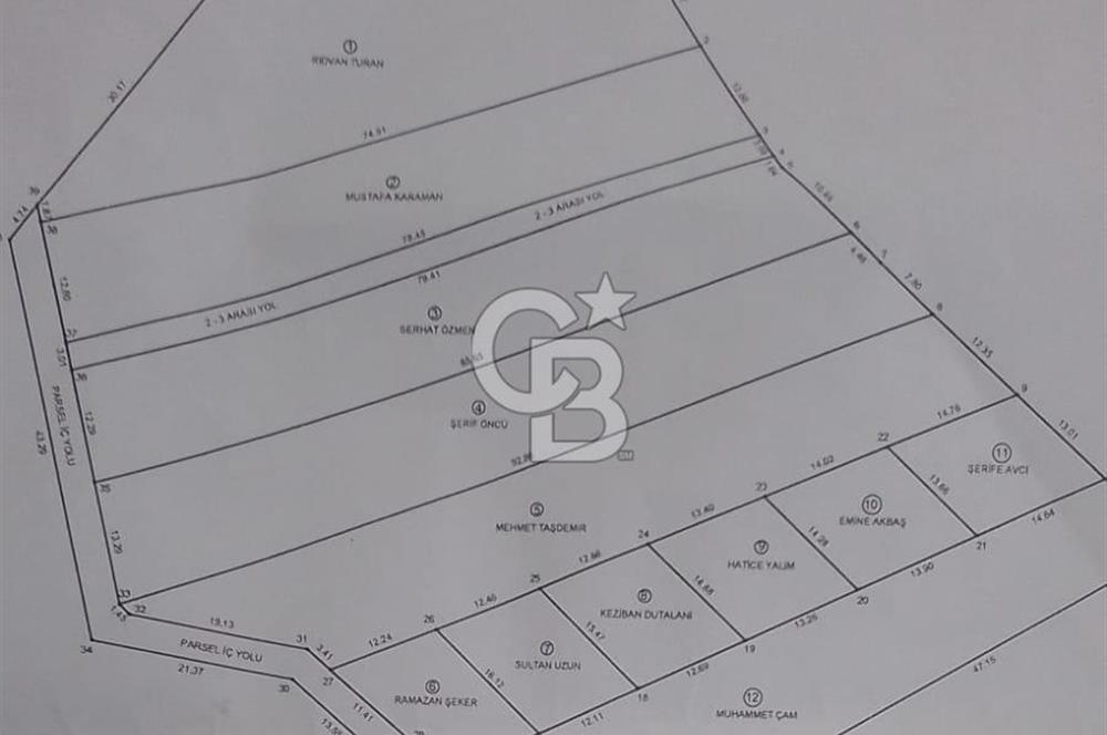 BORNOVA EĞRİDEREDE SATILIK ARSA 