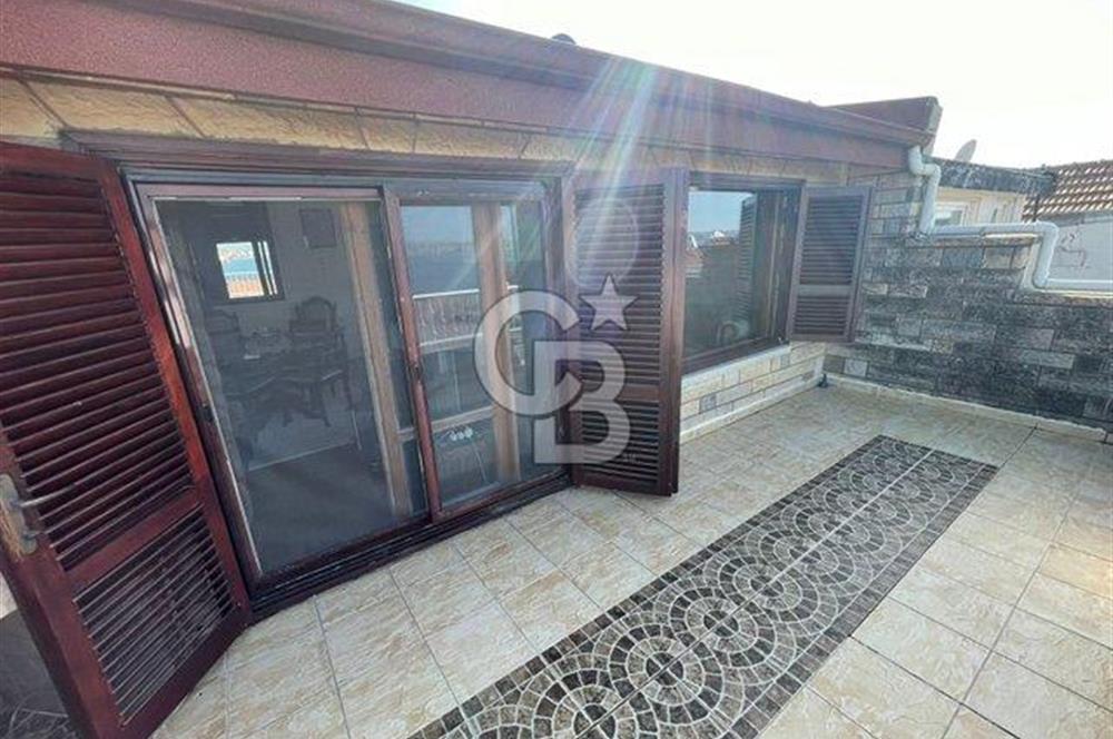 Müstakil 5+3 deniz man.teraslı,bahçeli,müştemilatlı, garajlı