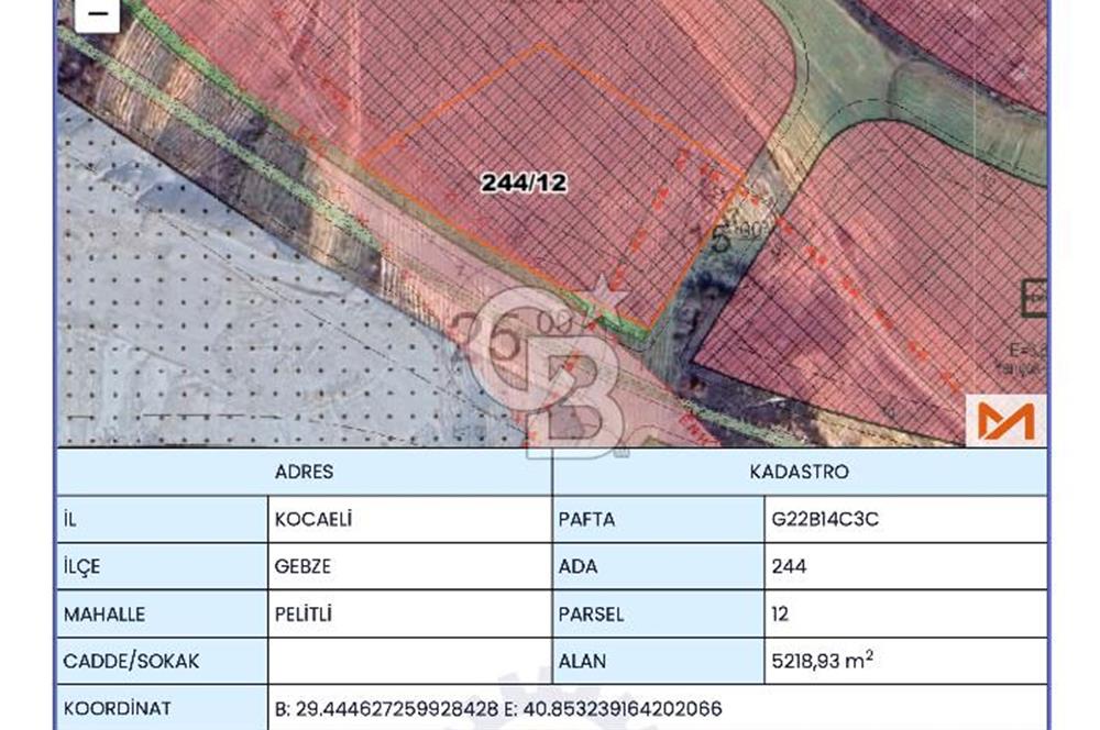 KÖŞE PARSEL - PELİTLİ KONUT DIŞI TİCARET İMARLI SATILIK ARSA