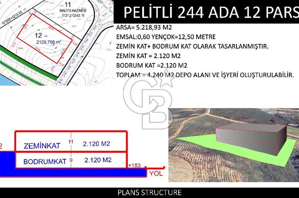 KÖŞE PARSEL - PELİTLİ KONUT DIŞI TİCARET İMARLI SATILIK ARSA