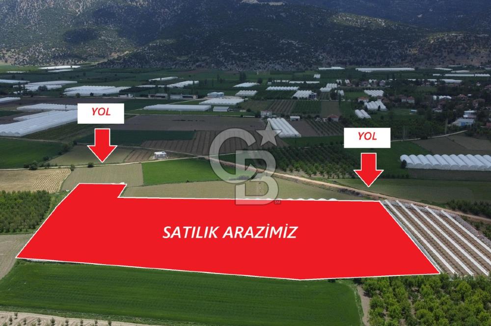 ANTALYA ELMALI ZÜMRÜTOVADA SERA KURULU TARLA
