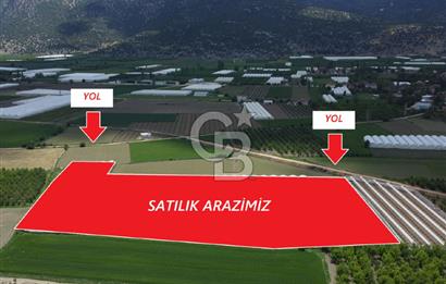 ANTALYA ELMALI ZÜMRÜTOVADA SERA KURULU TARLA