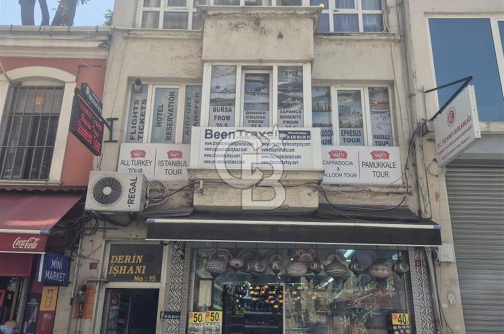 Sirkeci, Otellerin Bulunduğu Ebusuud Cad.'de 185 m2 Satılık Bina