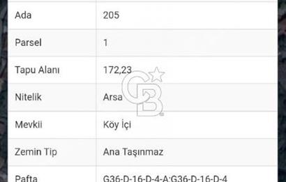 CB THETA dan AMASYA MERKEZDE 172 M2 İMARLI ARSA