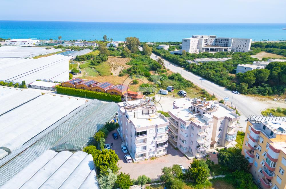 ANTALYA DEMRE BÜYÜKKUM'DA DENİZE YÜRÜME MESAFESİNDE 3+1 DAİRE