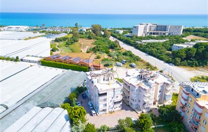 ANTALYA DEMRE BÜYÜKKUM'DA DENİZE YÜRÜME MESAFESİNDE 3+1 DAİRE