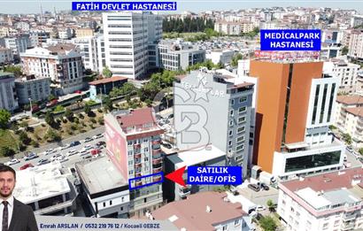 Gebze Devlet Hastanesinin Ve Metro İstasyonu Yanı Satılık Ofis