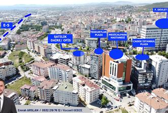 Gebze Devlet Hastanesinin Ve Metro İstasyonu Yanı Satılık Ofis