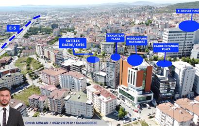 Gebze Devlet Hastanesinin Ve Metro İstasyonu Yanı Satılık Ofis