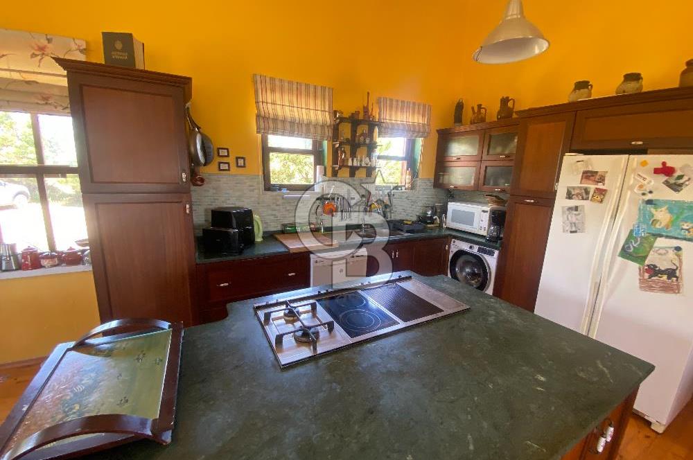 BOZCAADA PAPAZBAHÇE'DE 2.5 DÖNÜM BAHÇE İÇİNDE SATILIK BAĞ EVİ