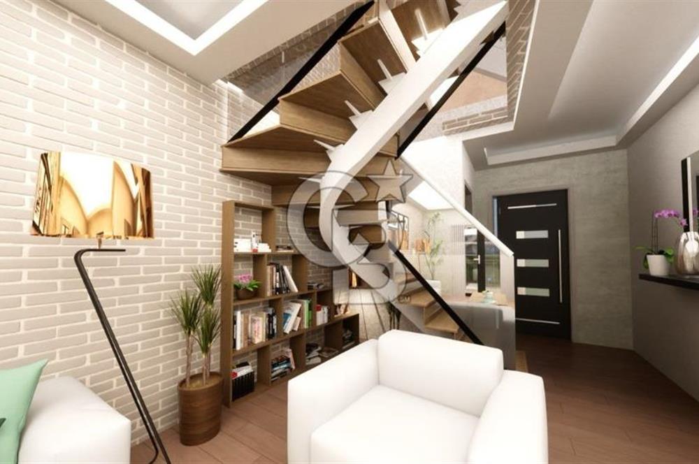 CB AMBIANCE'DAN KURŞUNLU'DA DENİZ MANZARALI LÜKS İKİZ VİLLALAR