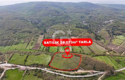 CB AMBIANCE'DAN MKP'DA 26.673m2 ÇİFTLİK İÇİN UYGUN KÖY İÇİ BAHÇE