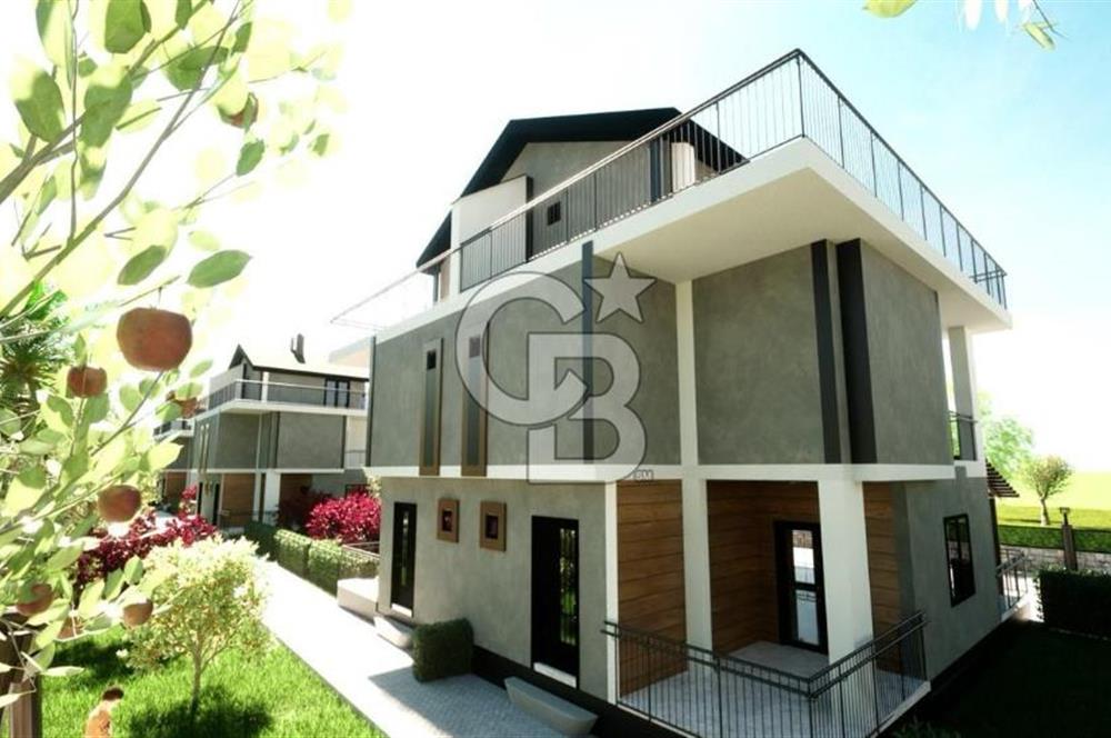 CB AMBIANCE'DAN KURŞUNLU'DA DENİZ MANZARALI LÜKS İKİZ VİLLALAR