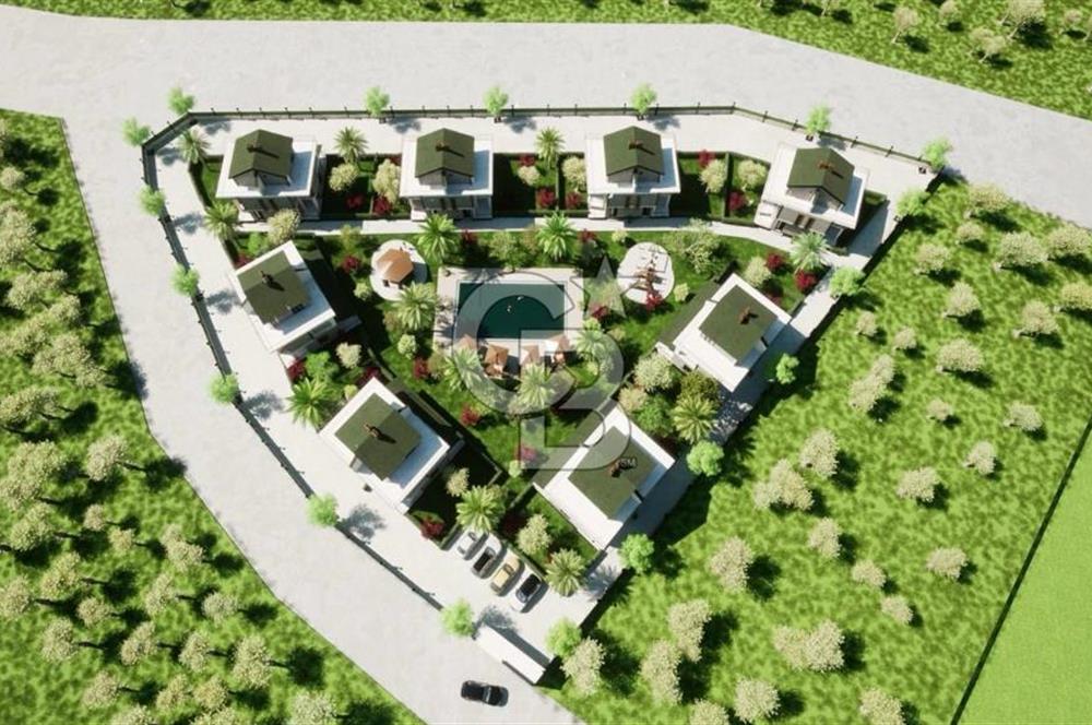 CB AMBIANCE'DAN KURŞUNLU'DA DENİZ MANZARALI LÜKS İKİZ VİLLALAR