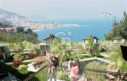 CB AMBIANCE'DAN KURŞUNLU'DA DENİZ MANZARALI LÜKS İKİZ VİLLALAR