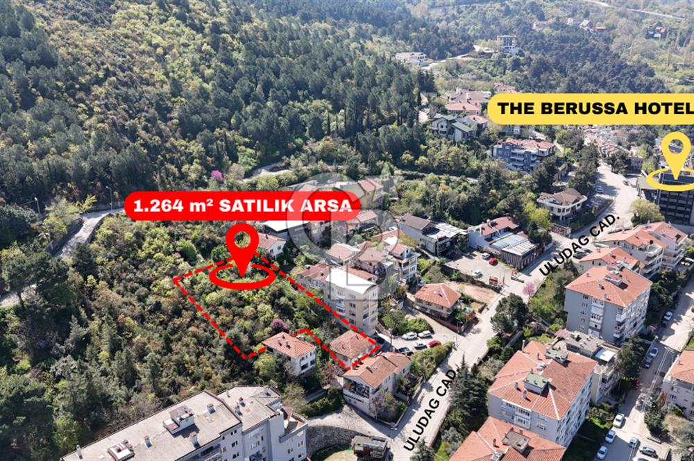 CB AMBIANCE'DAN BURSANIN GÖZDESİ ÇEKİRGE MAH.NDE 1264 m² ARSA