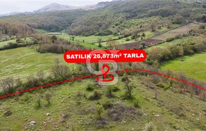 CB AMBIANCE'DAN MKP'DA 26.673m2 ÇİFTLİK İÇİN UYGUN KÖY İÇİ BAHÇE