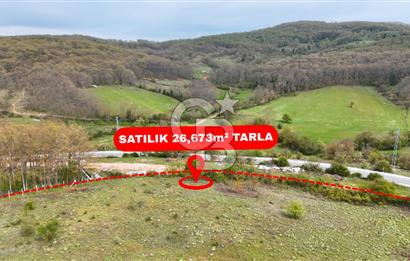 CB AMBIANCE'DAN MKP'DA 26.673m2 ÇİFTLİK İÇİN UYGUN KÖY İÇİ BAHÇE