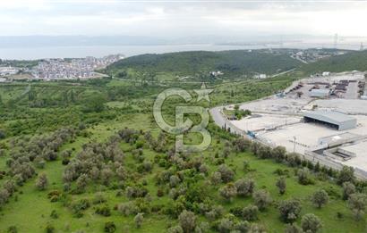 Tavşancıl da Köprü Ve Deniz Manzaralı Satılık 880 m² Parsel