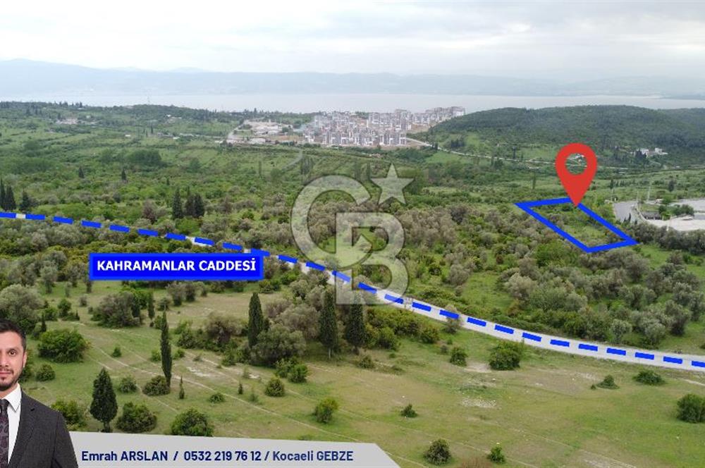 Tavşancıl da Köprü Ve Deniz Manzaralı Satılık 880 m² Parsel