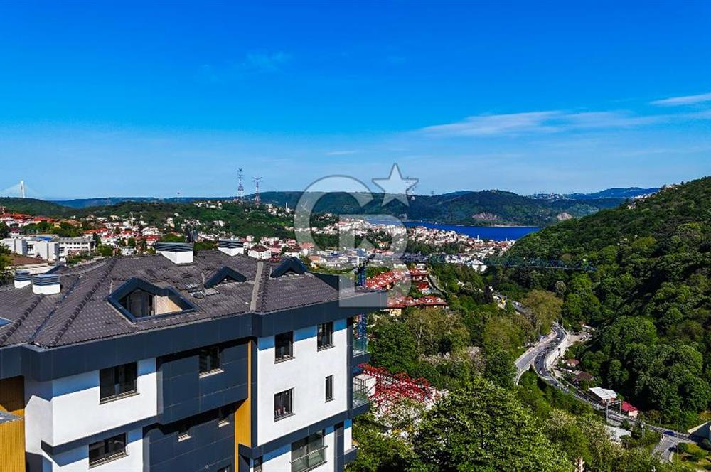 Sarıyer Maden Boğaz Manzaralı Satılık Dubleks