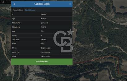 Yatırıma Uygun! Çatmaoluk'ta 2.469 m² Dere Kenarı Tarla