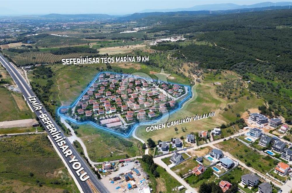 Gönen Çamlıköy Villarında 4+1 Tam Mustakil Satılık Villa