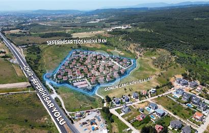 Gönen Çamlıköy Villarında 4+1 Tam Mustakil Satılık Villa
