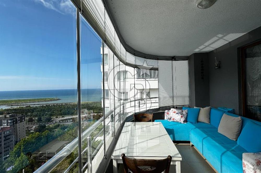 KESİNTİSİZ DENİZ MANZARALI ARA KAT 155m2 FIRSAT 3+1 LÜKS DAİRE