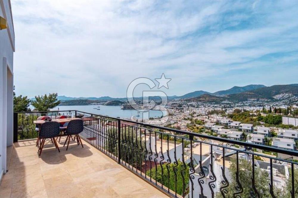 BODRUM KUMBAHÇE'DE KİRALIK 3+1 EŞYALI DUBLEKS DAİRE 