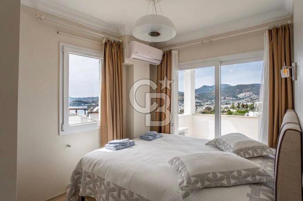 BODRUM KUMBAHÇE'DE KİRALIK 3+1 EŞYALI DUBLEKS DAİRE 