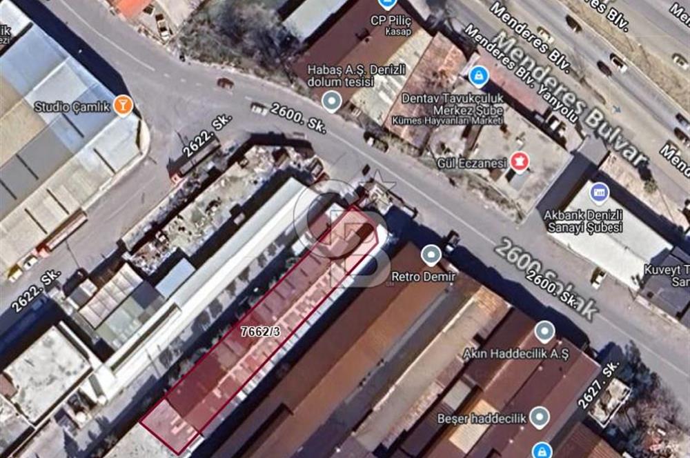 Denizli Şemikler H: 5,5 1056 m² Kiralık Sanayi & Fabrika Hol'ü
