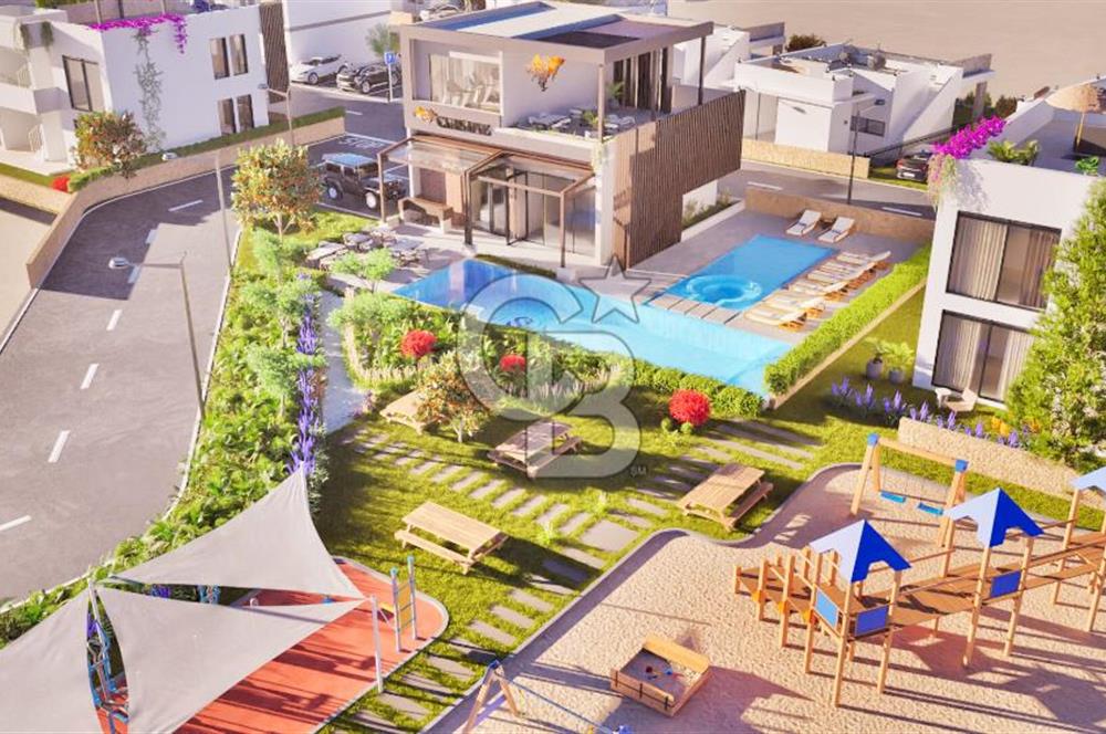 Girne Esentepe Full Eşyalı Bahçeli ve Ebeveyn Banyolu 2+1 Satılık Daire
