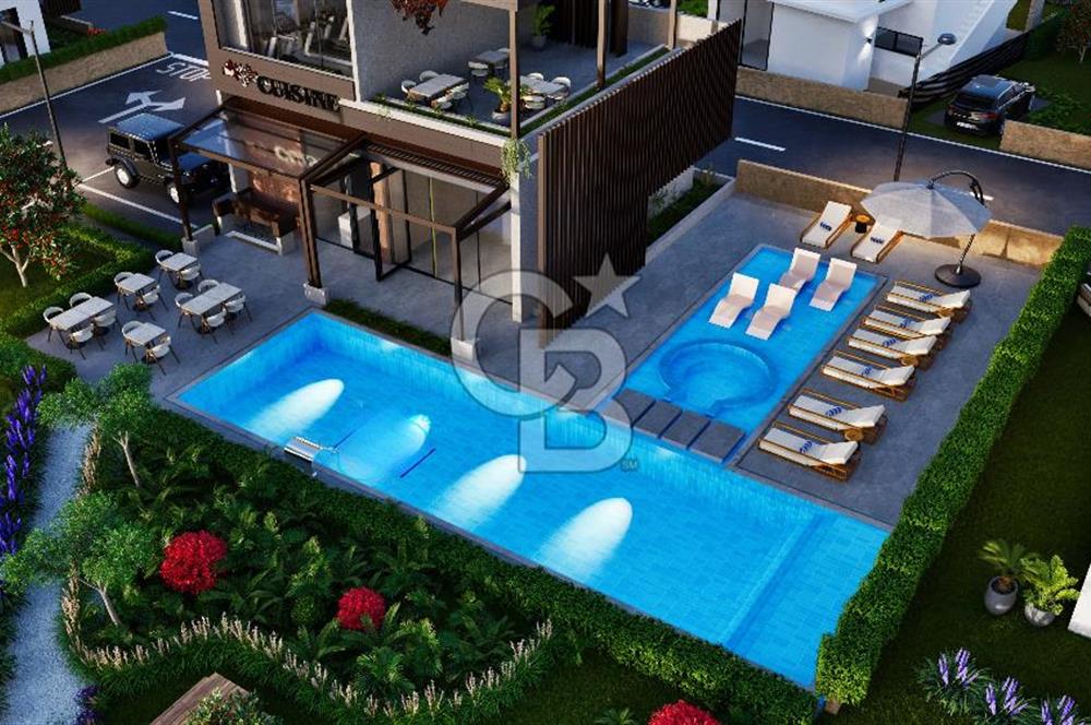 Girne Esentepe Full Eşyalı Bahçeli ve Ebeveyn Banyolu 2+1 Satılık Daire