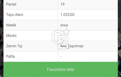İNCEK MERKEZDE SATILIK ARSA