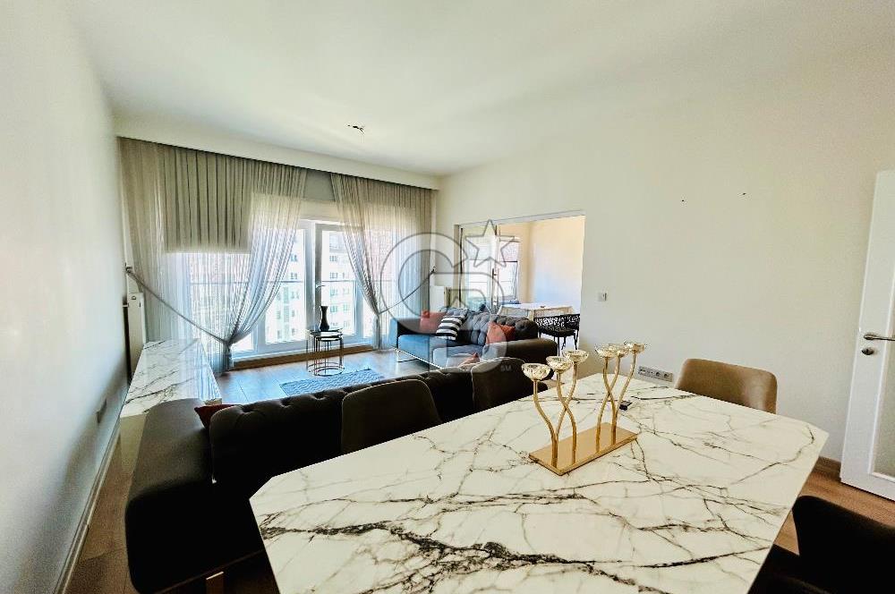 BAHÇEKENT AVRUPARK 651. ADA'DA EŞYALI KİRALIK 2+1 DAİRE
