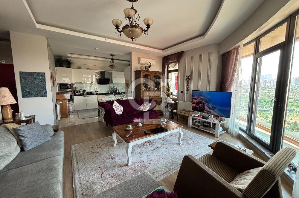 BAHÇE CİTYS SİTESİNDE GÖLET MANZARALI KREDİYE UYGUN SATILIK 3+1