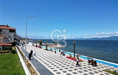 BURSA, MUDANYA BURGAZ'da DENİZE SIFIR KİRALIK VİLLA